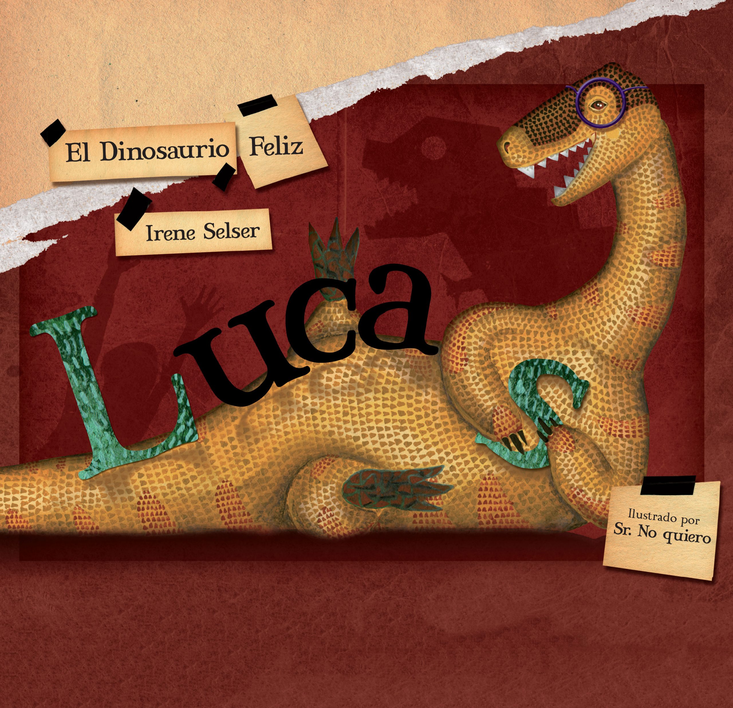 Lucas, el dinosaurio feliz - Libros Infantiles